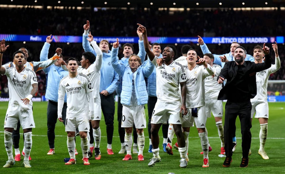 ¡De locura! Real Madrid sufre en el Metropolitano y avanza en la Champions con polémica