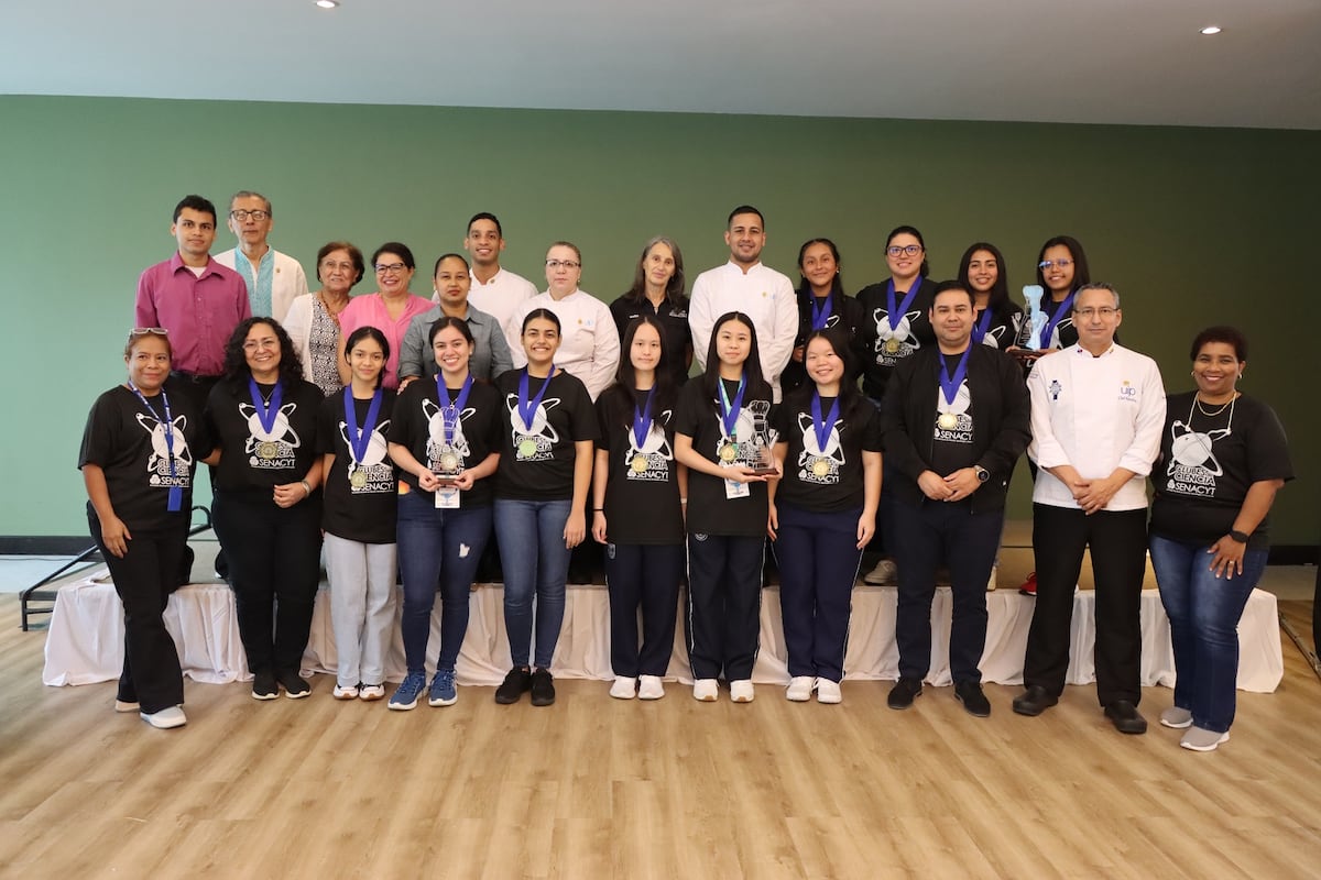 Jóvenes de todo Panamá brillan en la final de Química en la Cocina con innovadoras recetas