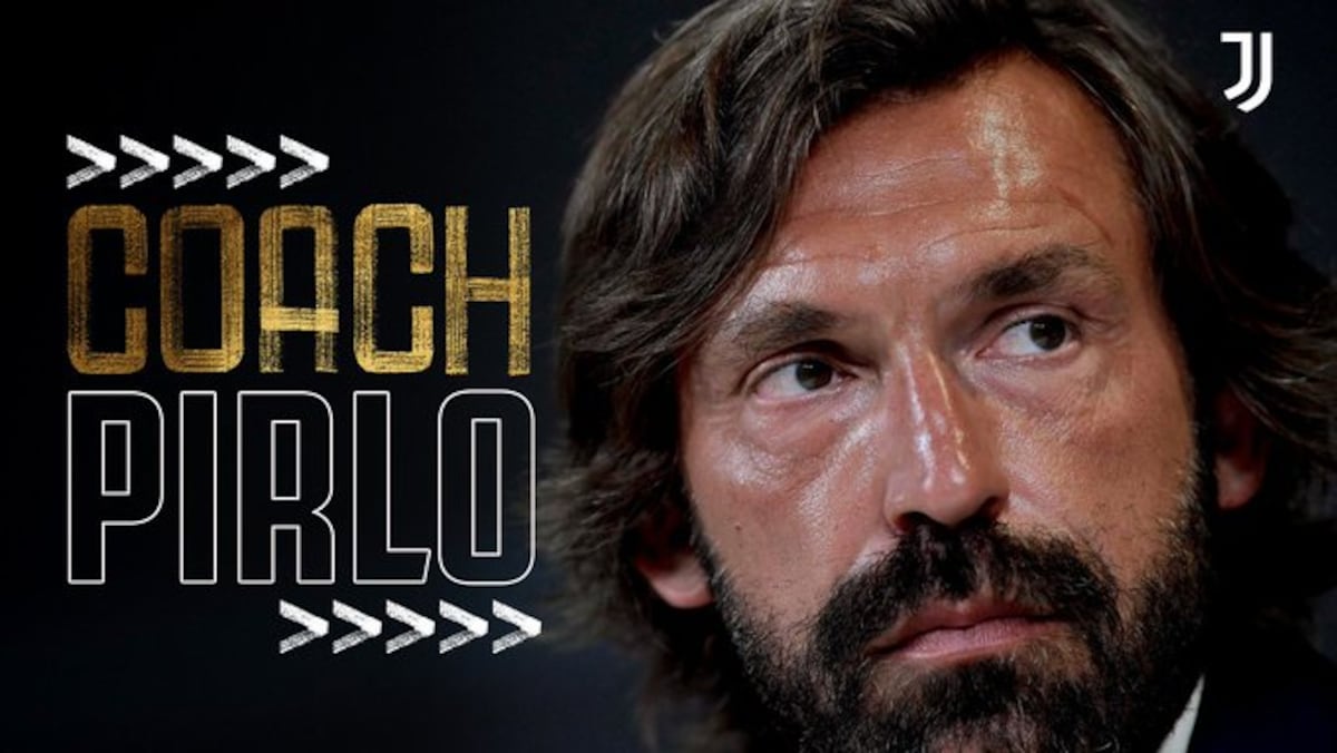 Pirlo asume el puesto como entrenador de la Juventus