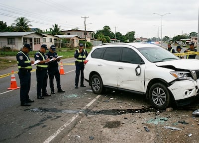 Fatal cadena de accidentes deja tres muertos en una noche de terror vial