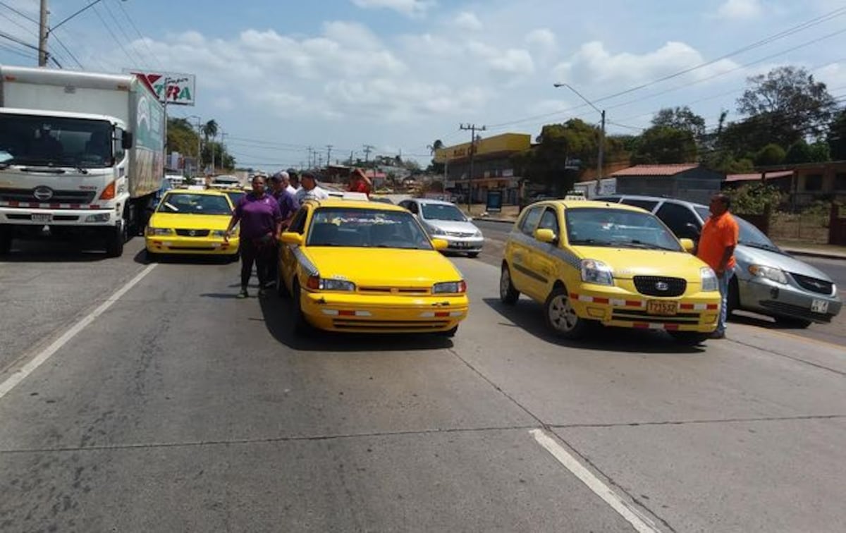 Taxistas piden que frenen la piratería en Arraiján