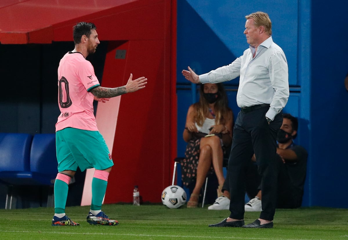 Ronald Koeman no tiene duda del compromiso del Lionel Messi con el Barcelona