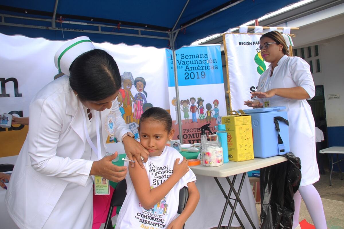 Salga a vacunarse contra la influenza y el sarampión