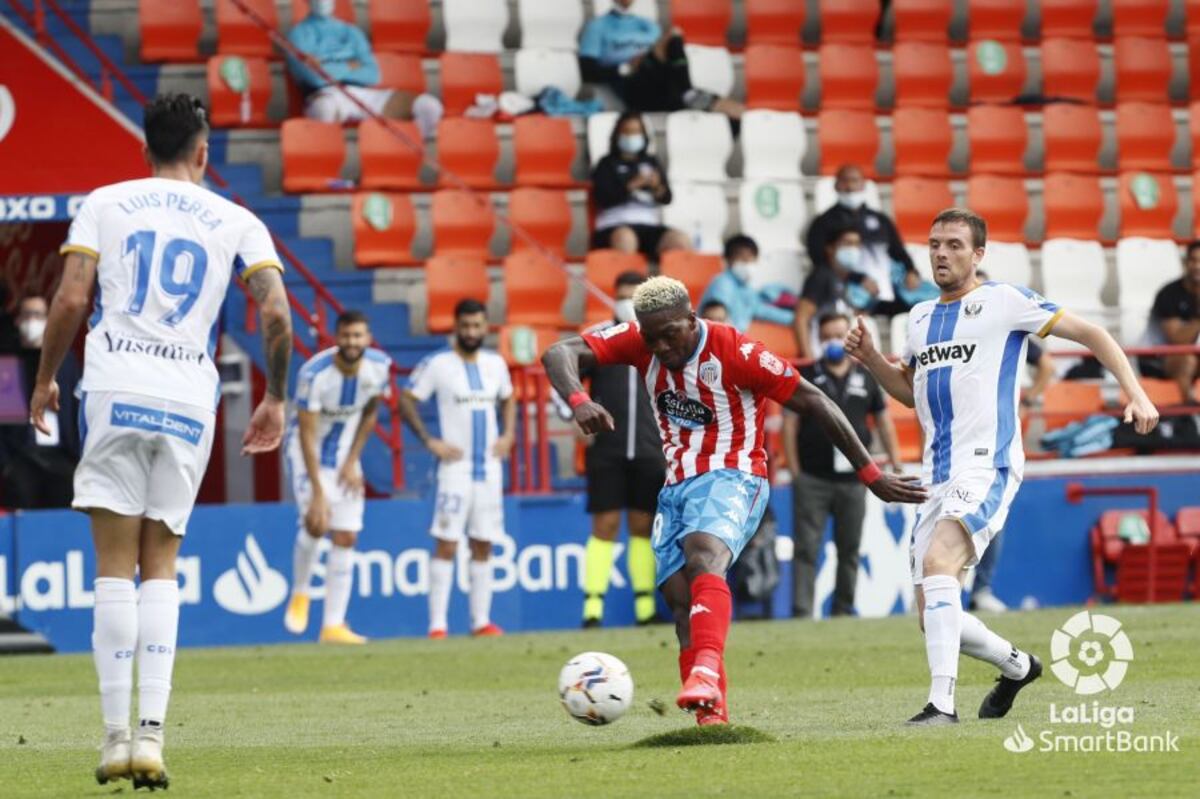 Gol y remontada. Puma Rodríguez, figura en el triunfo del Lugo sobre Leganés