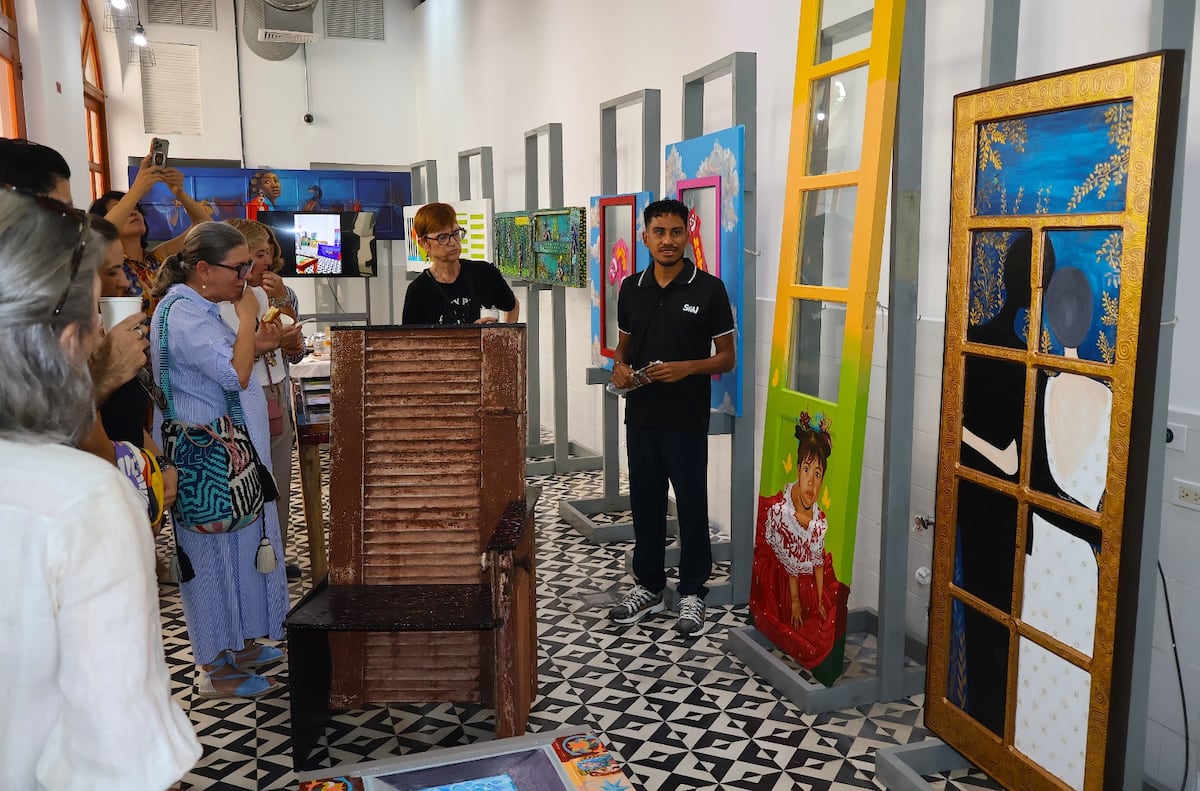 Antiguas puertas del Casco Antiguo renacen como obras de arte