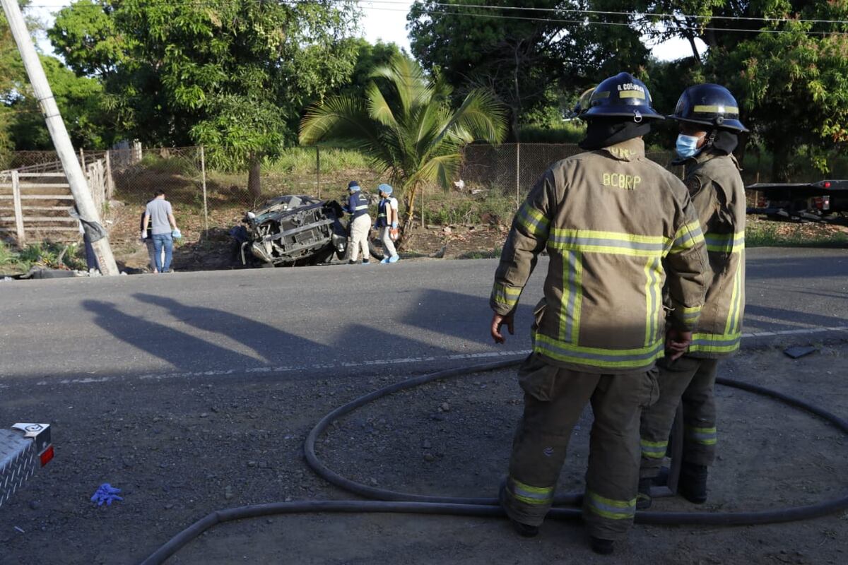 Una pareja de jóvenes muere en fatal accidente en Pacora