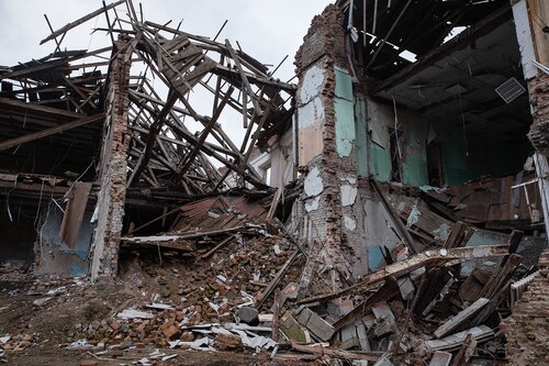 La guerra llegó a mi casa. Presentarán 34 imágenes de fotógrafo ucraniano sobre el horror de la invasión rusa