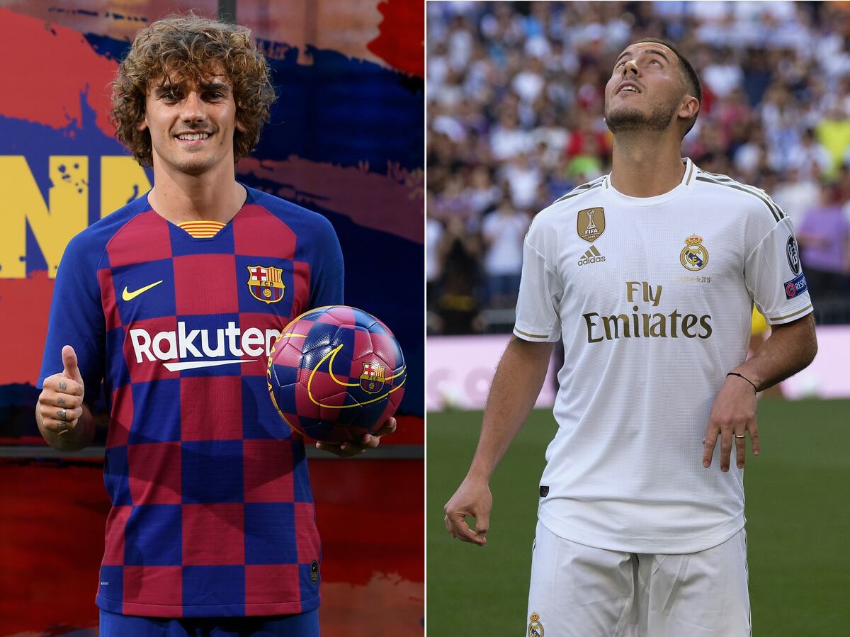 ¿Qué números usarán Hazard y Griezmann?