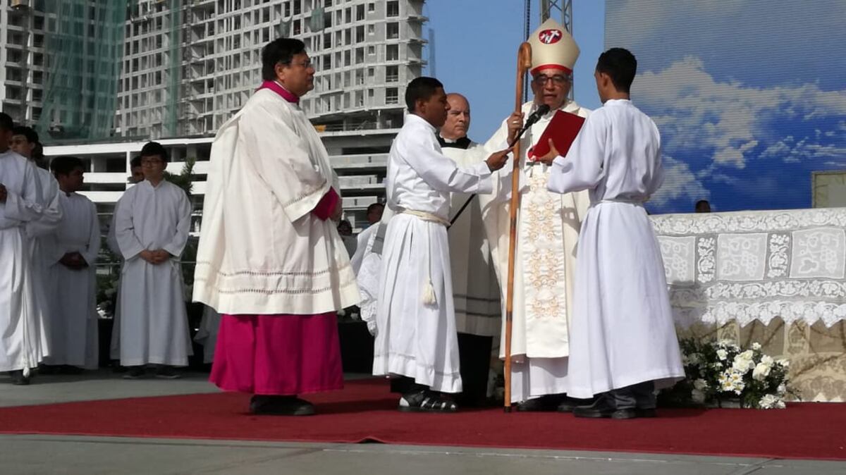 Católicos conmemoran primer año de la Jornada Mundial de la Juventud JMJ 2019, celebrada en Panamá