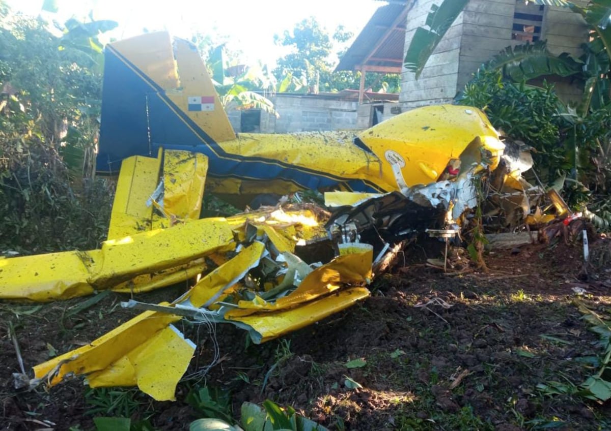 Accidente aéreo en Changuinola deja dos heridos