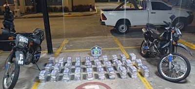 En persecución atrapan a guatemalteco con 150 paquetes de presunta droga en Brisas del Gol