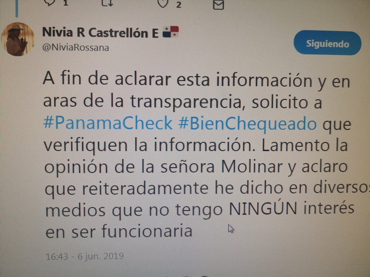 Se enfrentan. Lucy acusa a Nivia Castrellón de buscar protagonismo para un cargo público.  Le da su pa’tra´s