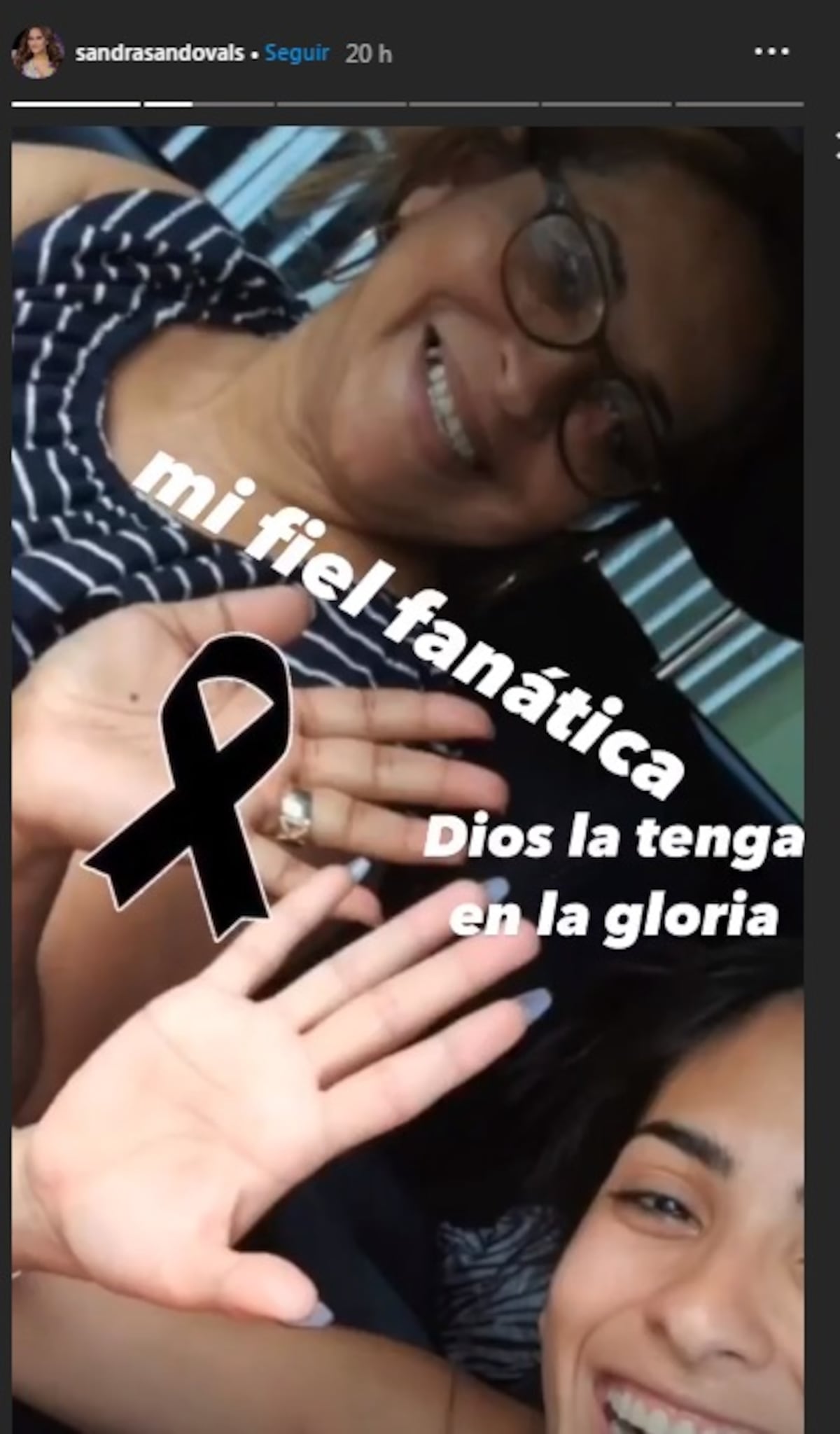 Jacky Guzmán atraviesa por un doloroso momento. Confirmó la muerte de su mamá