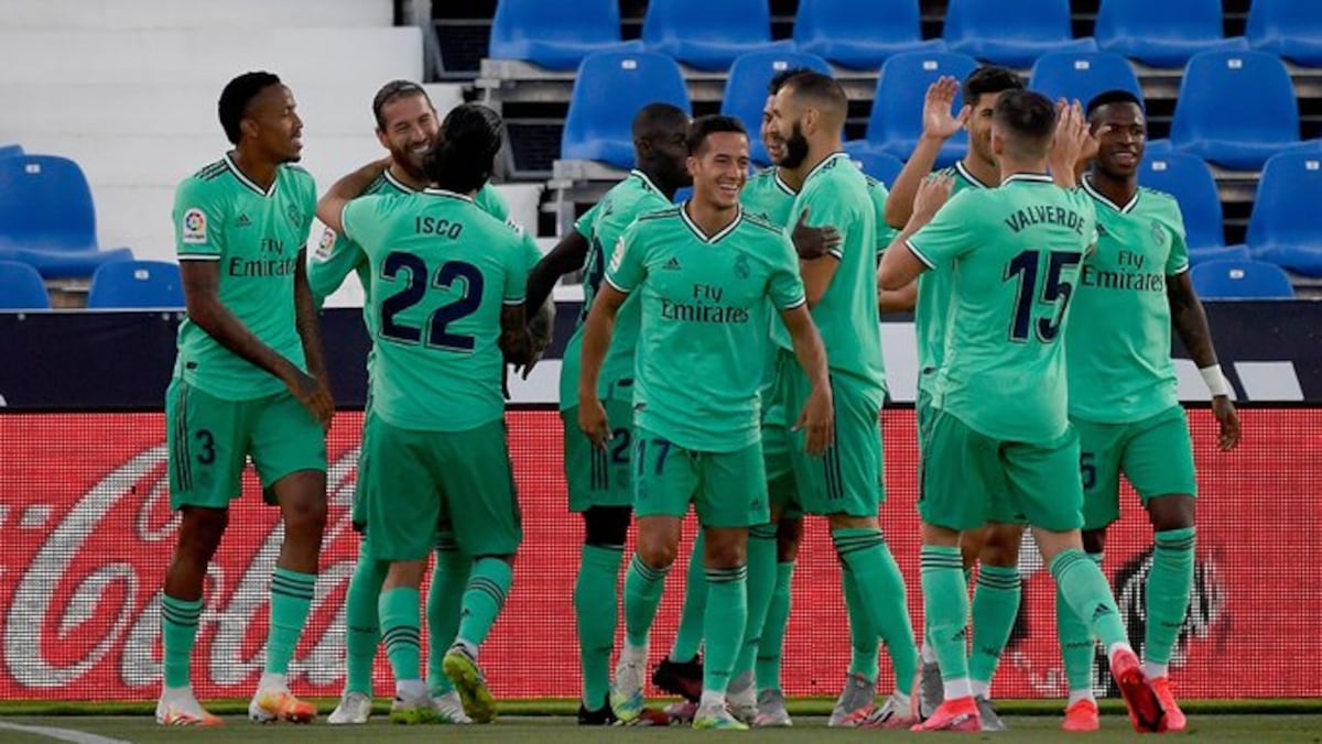 El Real Madrid empata 2-2- ante Leganés y lo manda al descenso