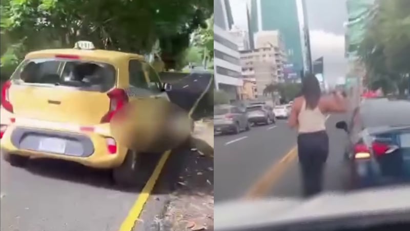 Lluvia de multas: una parada por chicha costó $155 y un taxi apareció dentro del Parque Omar