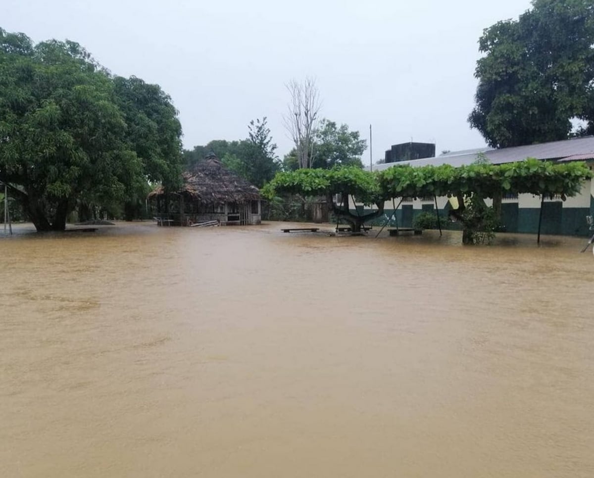 Tras las intensas lluvias, varias comunidades resultaron afectadas por las inundaciones en Darién