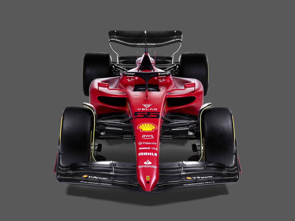 Presentan el F1-75, la nueva joya de Ferrari para la Fórmula 1