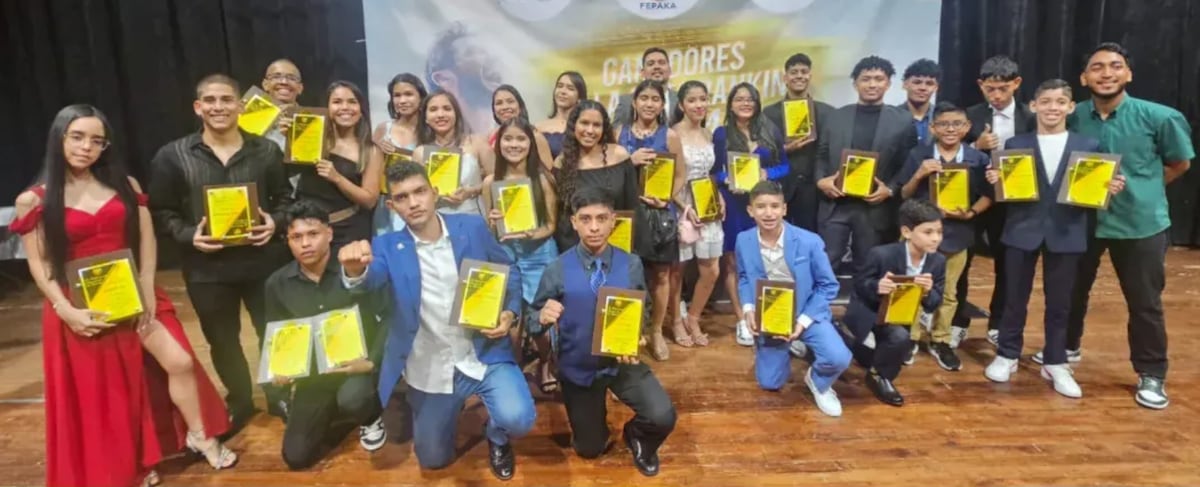 Brillan las estrellas del karate panameño en la gala ‘Ganadores de la Ruta Ranking 2024’