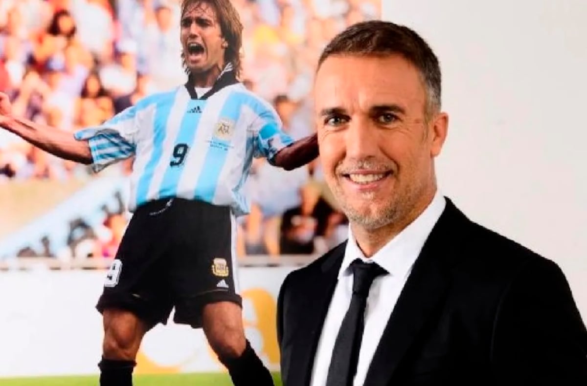 ¿Recuerdas los goles de Batistuta?. La leyenda argentina ahora se cambió de deporte y lo hace muy bien