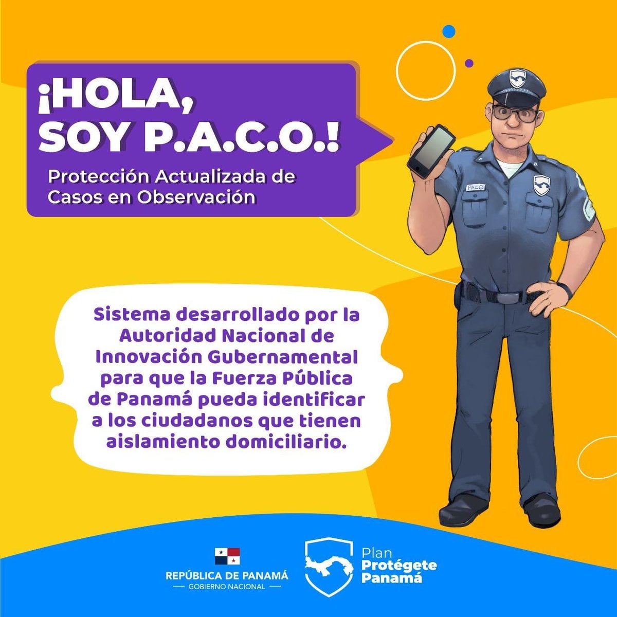 ‘PACO’ se activa afuera de los supermercados para ubicar a contagiados