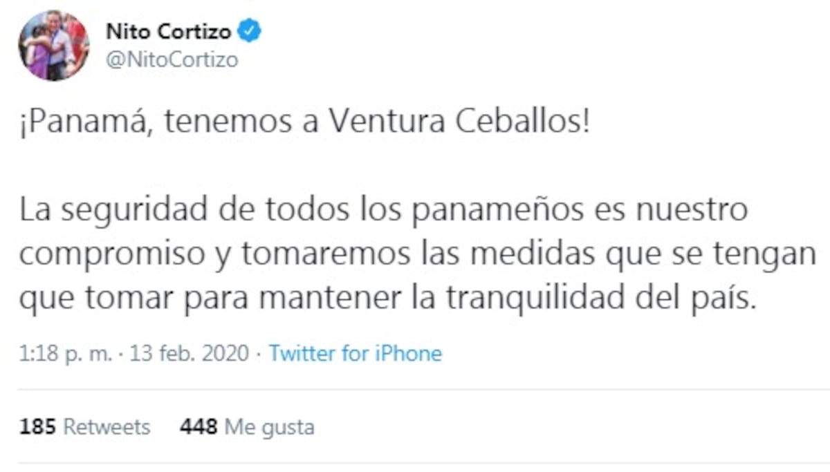 Recapturan al más buscado, Ventura Ceballos. Ministro de Seguridad lo confirma