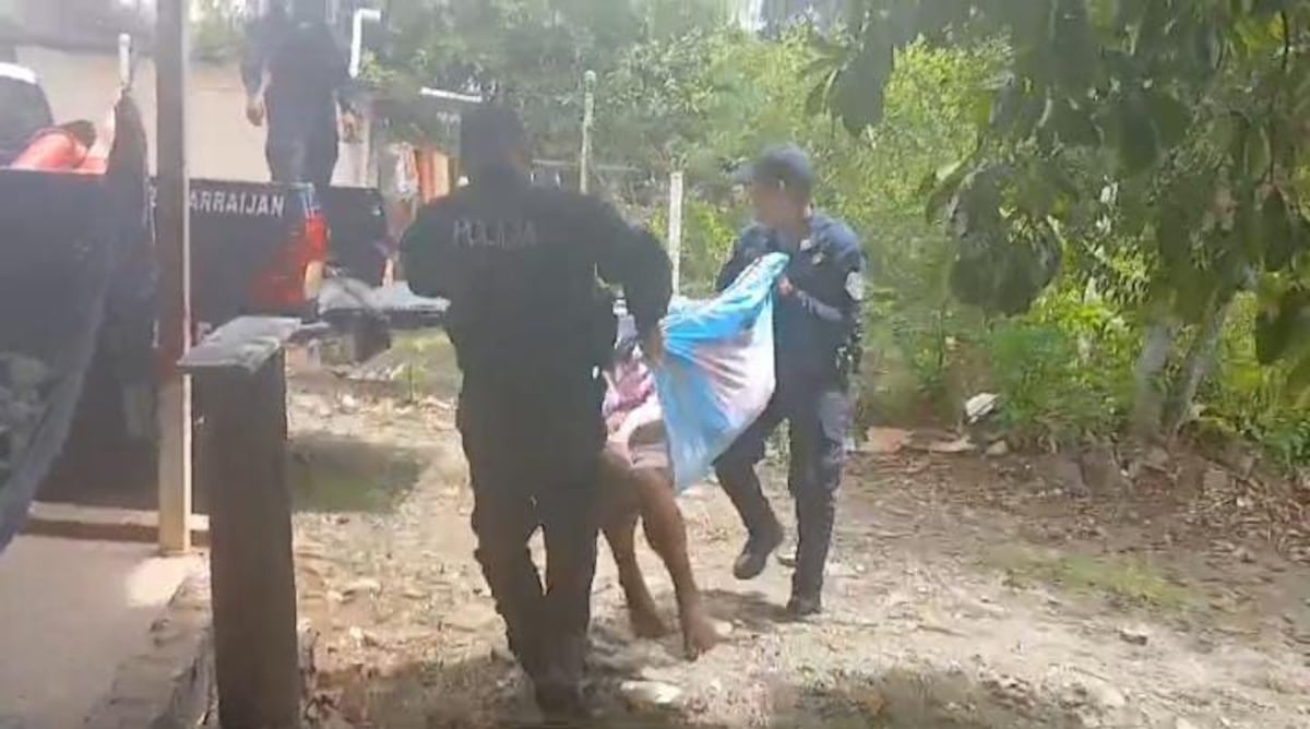 Héroes de Azul: Policía Nacional evita una tragedia en Arraiján al salvan a mujer de una muerte segura