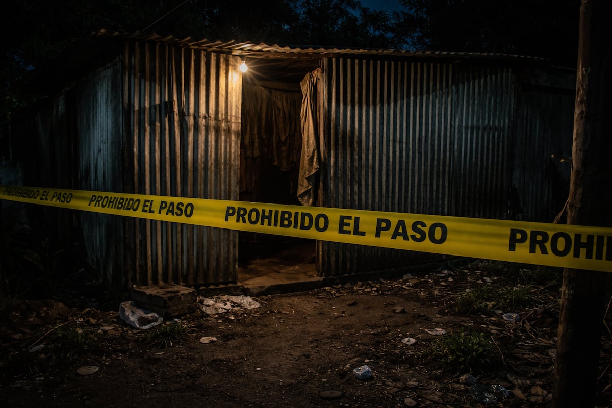 PANAMÁ MACABRO. Hallazgo en La Esperanza, Chilibre: encuentran dos cuerpos atados dentro de una casa de zinc