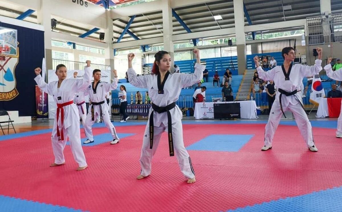 Taekwondistas panameños han seguido con su preparación durante la pandemia