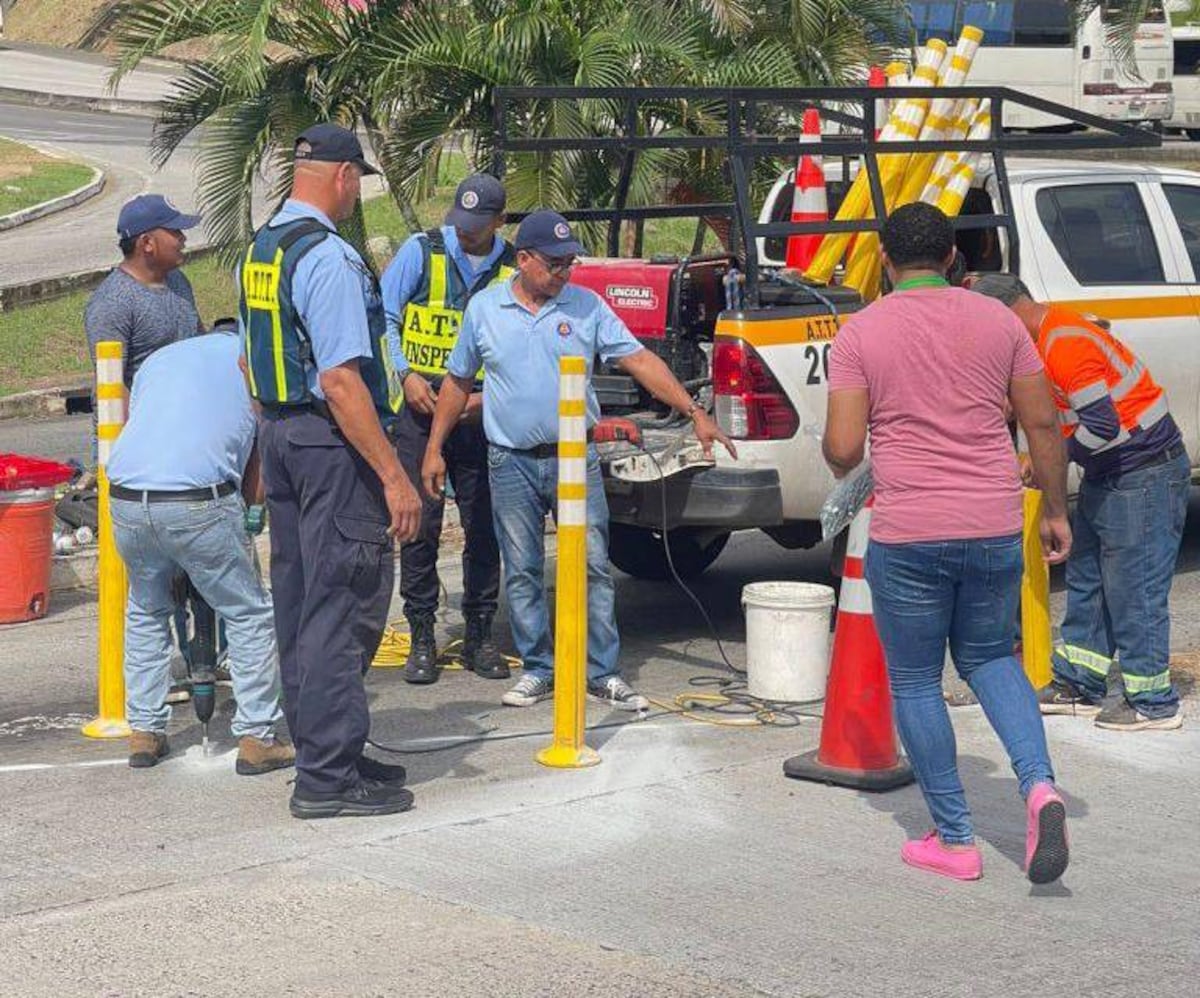 Conductores deberán usar desvíos tras cierre de salida de Montelimar hacia La Chorrera