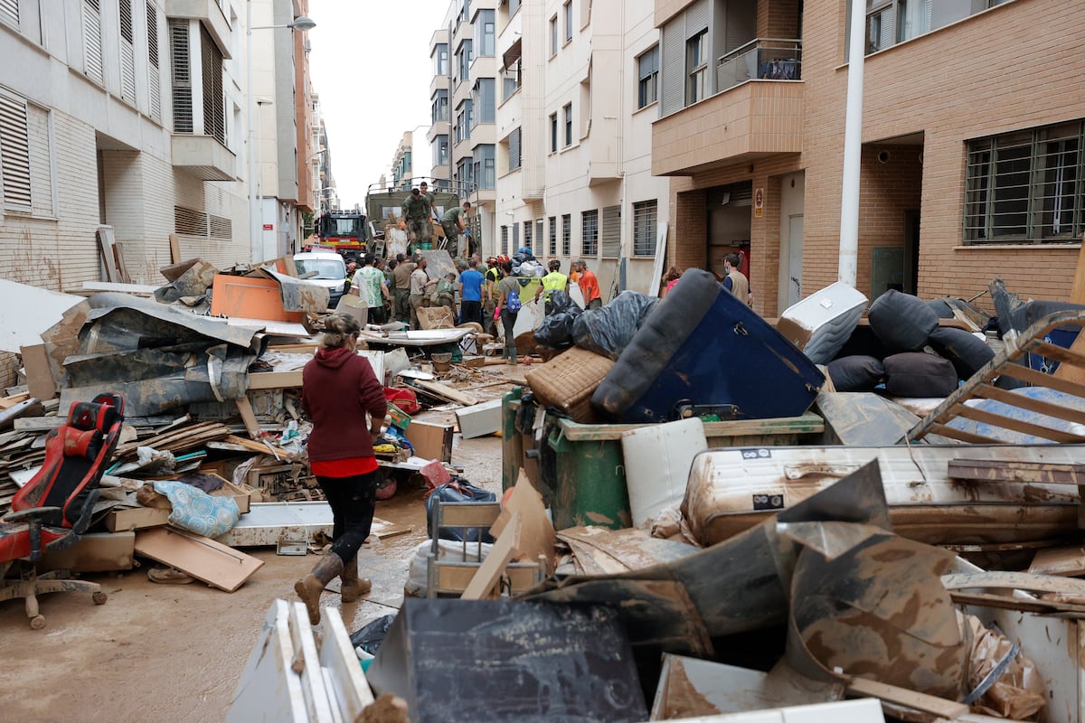 Van 212 víctimas por la dana en Valencia