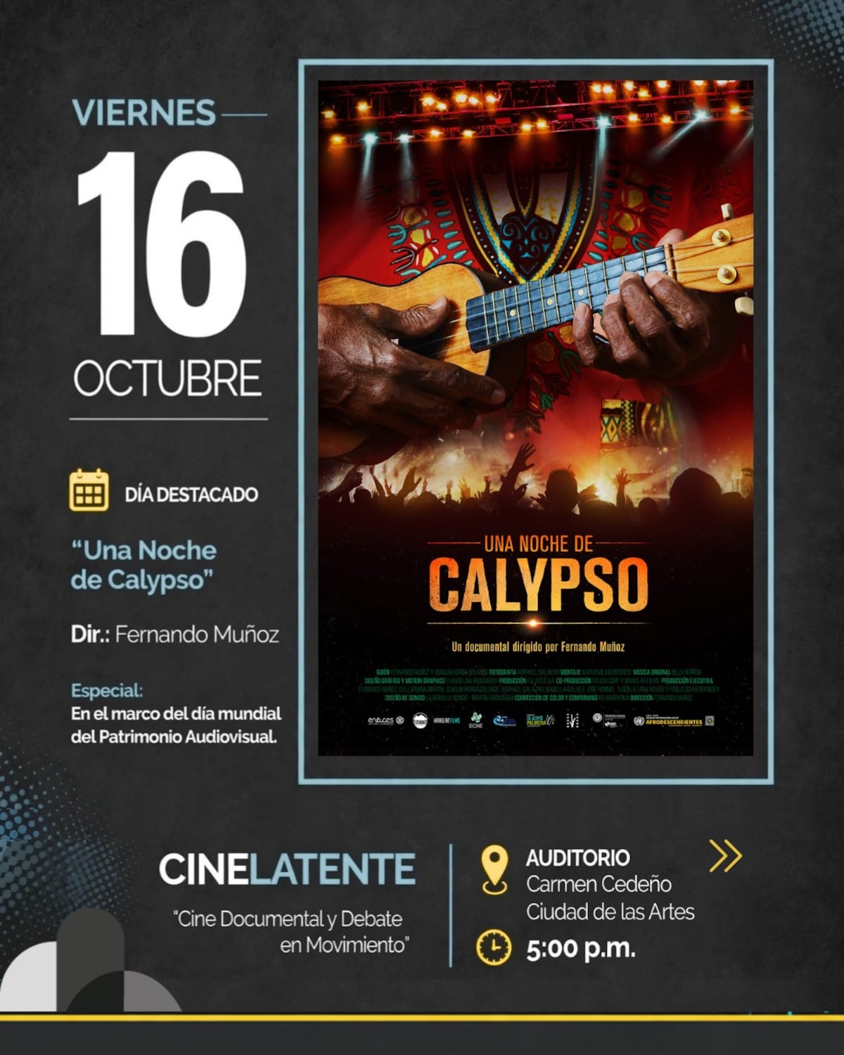 CUATRO HISTORIAS, UNA PANTALLA: así será ‘CineLatente’ en la Ciudad de las Artes