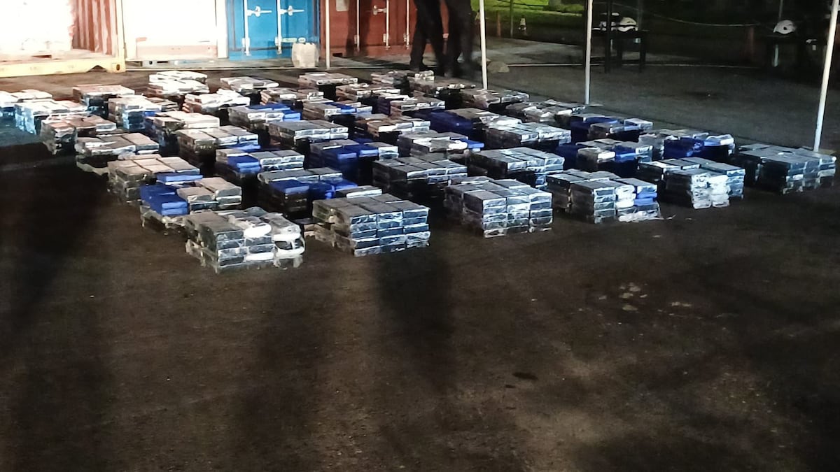 Golpe millonario frenado: Así detectaron el cargamento de droga que saldría de Panamá hacia Europa
