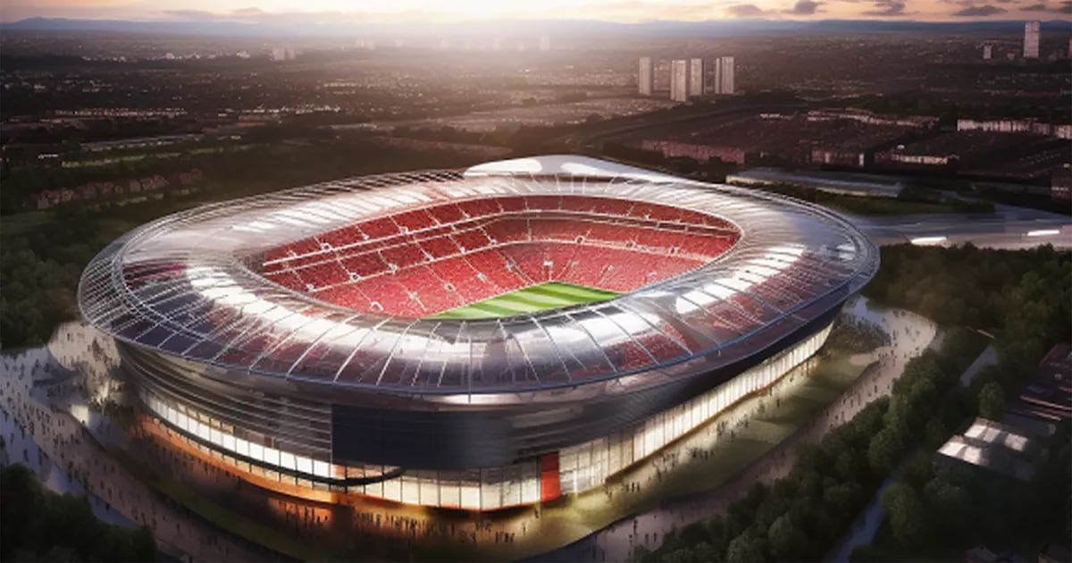 Nuevo Old Trafford: El futuro estadio del Manchester United con capacidad récord de 100,000 personas