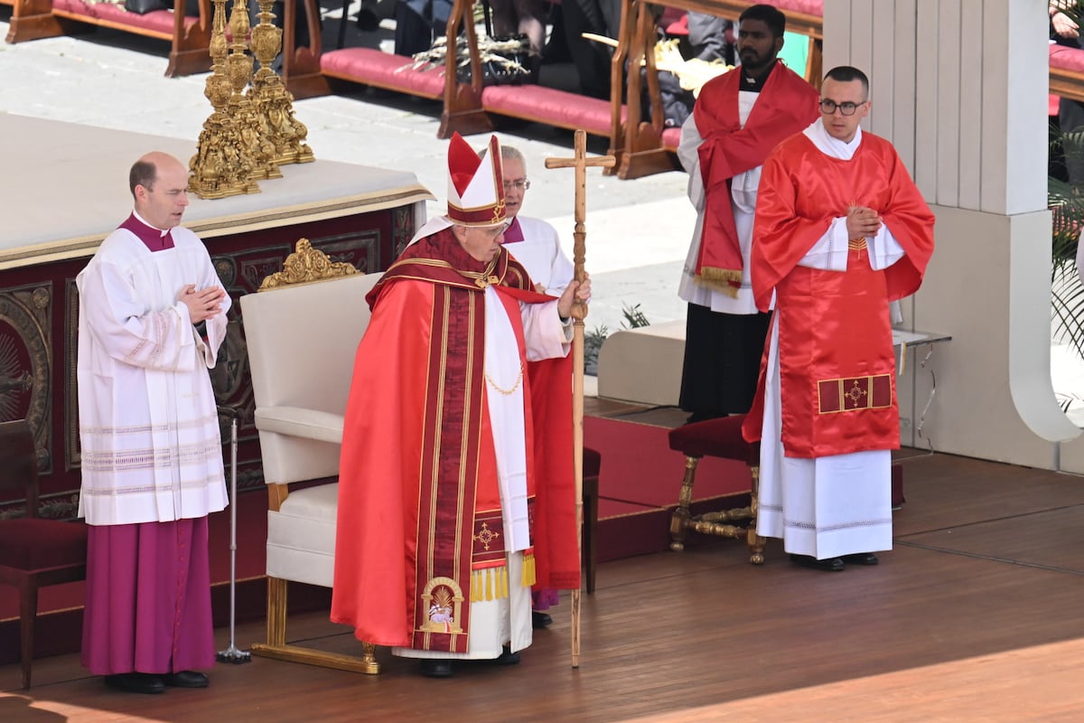 Papa Francisco da inicio a los ritos de Semana Santa