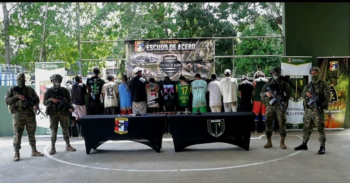 21 colombianos y 2 panameños son capturados en Darién en dos operativos
