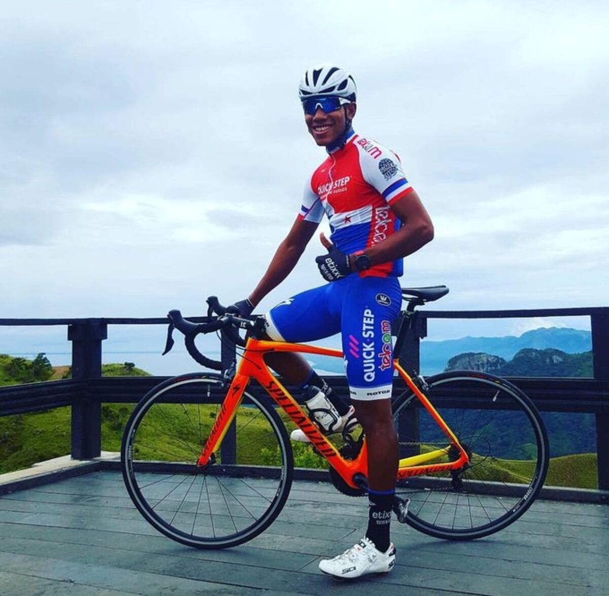 Panameño Jurado espera ser protagonista en la Vuelta a Guatemala