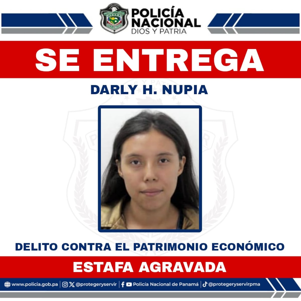 Capturan a Darly Nupia en San Miguelito por estafa de $13 mil: así operaba