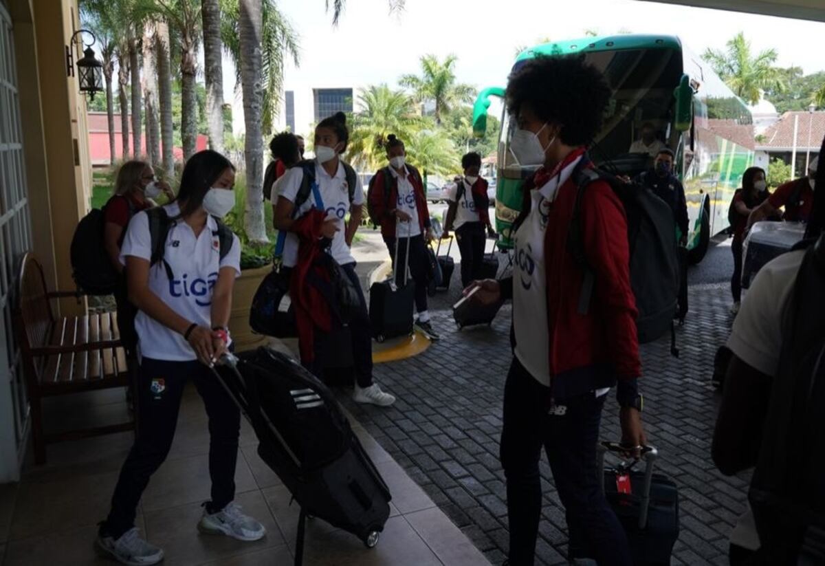 Las chicas ya están instaladas en suelo costarricense para sus próximos partidos amistoso