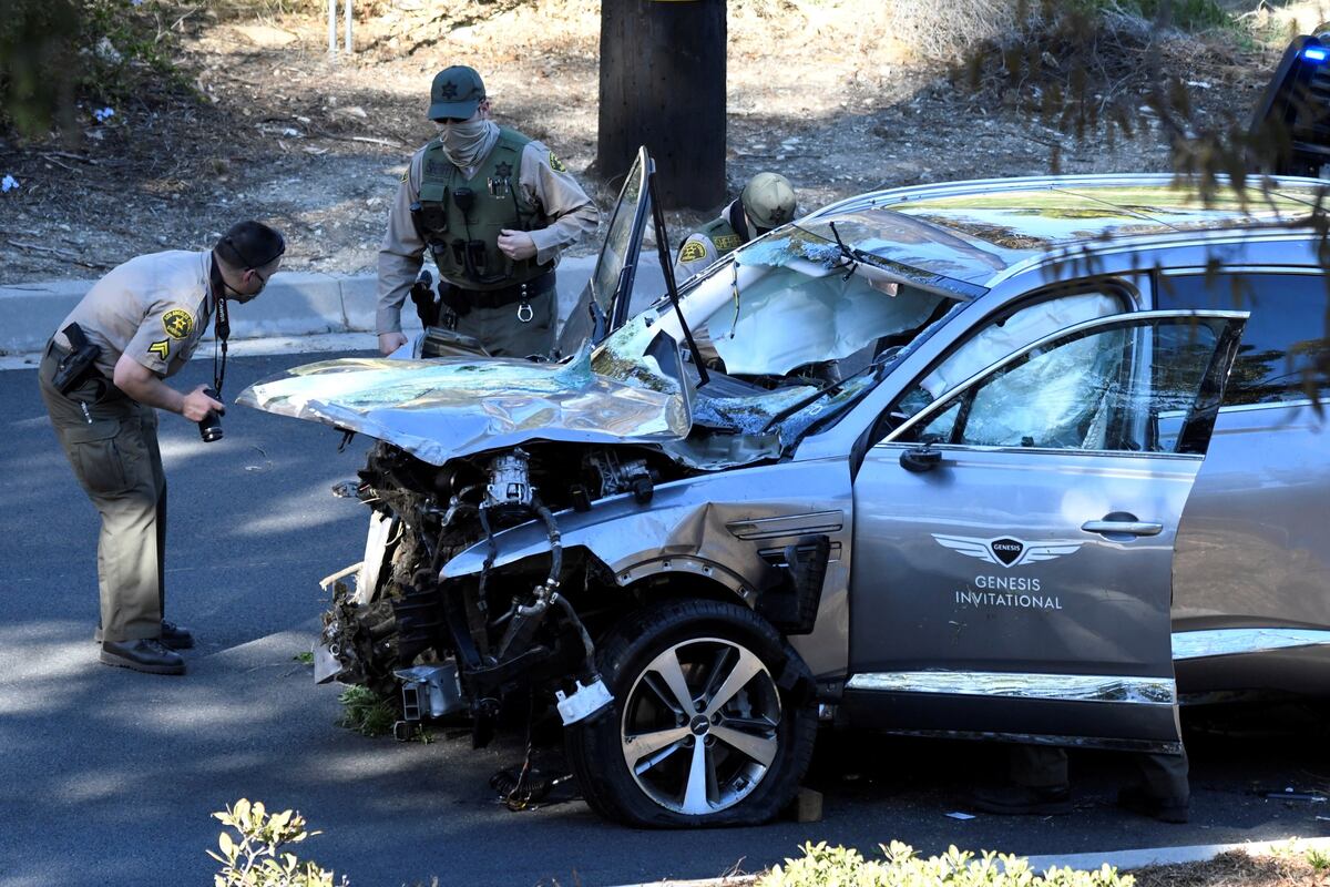 Tiger Woods se encontraba lucido durante el accidente que sufrió en Los Ángeles