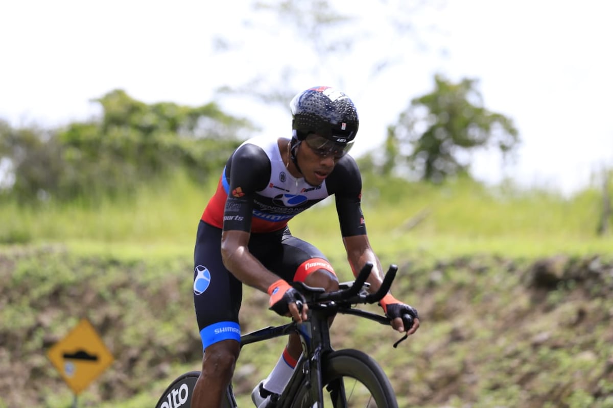 Christofer Jurado ganó el Campeonato Nacional Contrarreloj de Ciclismo