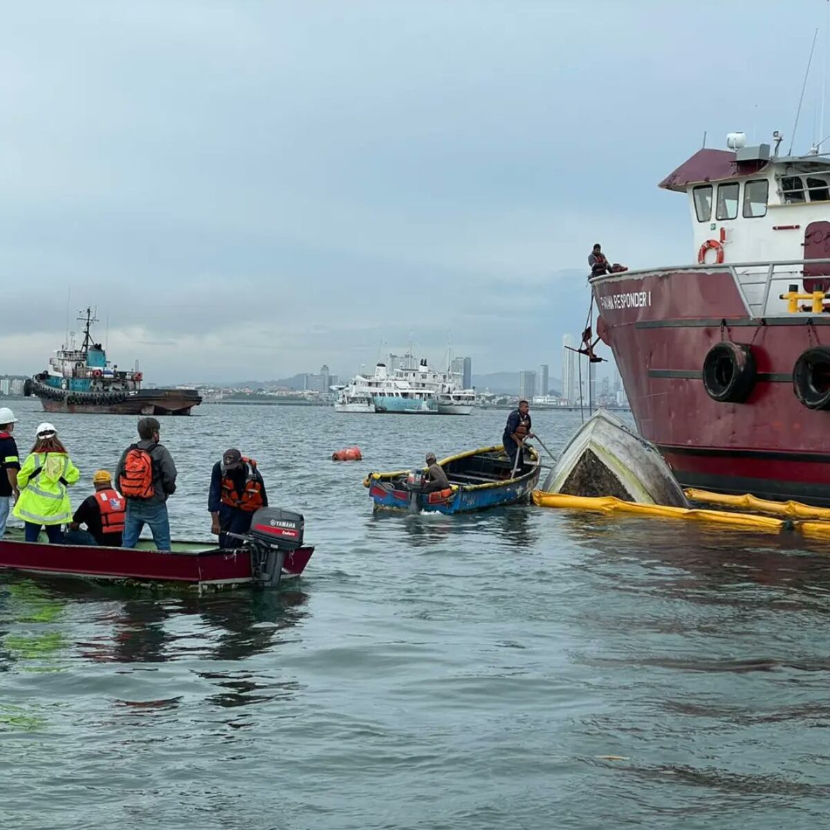 AMP inicia investigación tras detectarse mancha de diésel frente a Isla Perico