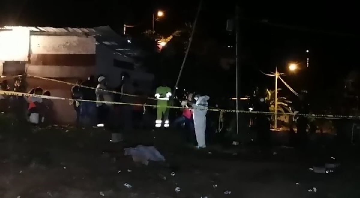 Cerveza, música y sangre en Las Cumbres. Menor es asesinado de un tiro en la cabeza