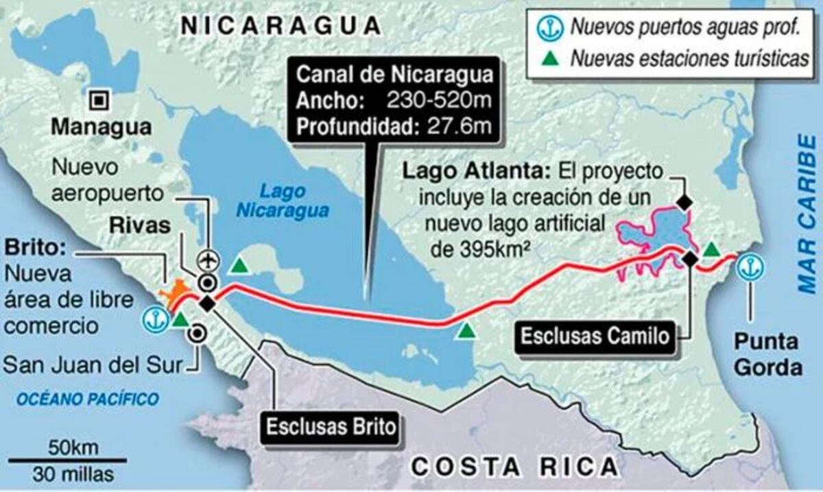 ¿Qué pasó con el Canal de Nicaragua? Cumple 10 años sin despegar