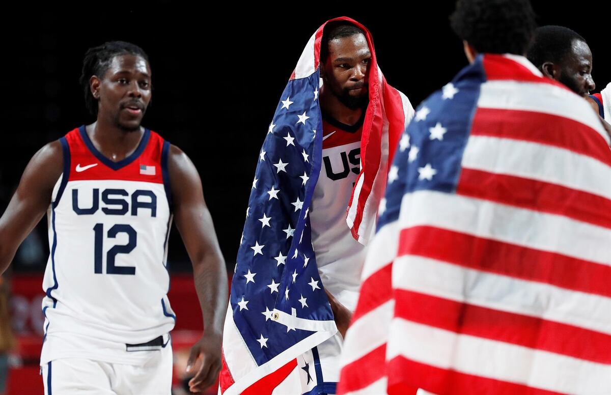 Durant sobre el camino de Estados Unidos al oro olímpico: ‘Peleamos todo el año, pero nos convertimos en hermanos’6