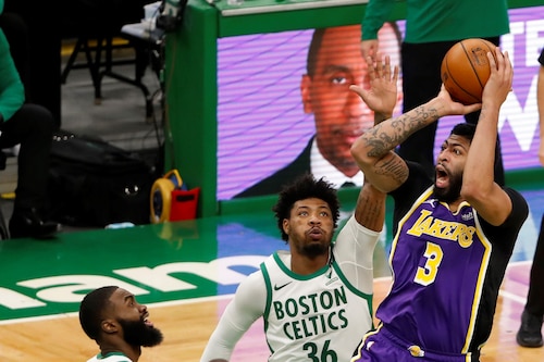 LeBron y los Lakers se llevan el duelo de dinastías contra los Celtics
