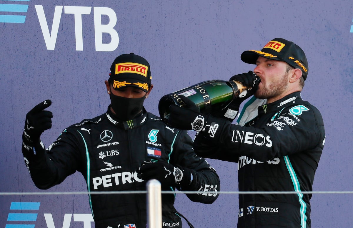 Bottas gana Gran Premio de Rusia y Hamilton deberá esperar para igualar a Schumacher