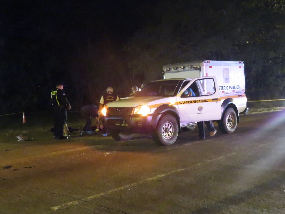 Doble tragedia. Muere bombero en  accidente de tránsito en Bugaba. Familiar que  identifica su cadáver fallece en el lugar por un paro cardíaco