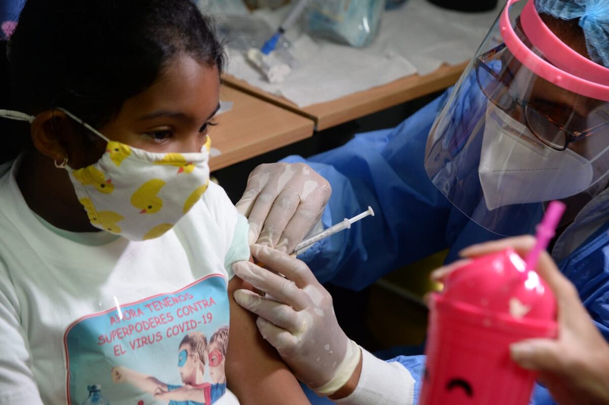 Histórico. Inicia vacunación de niños de 5 a 11 años contra covid-19 en Panamá. Chequee dónde está disponible. Video