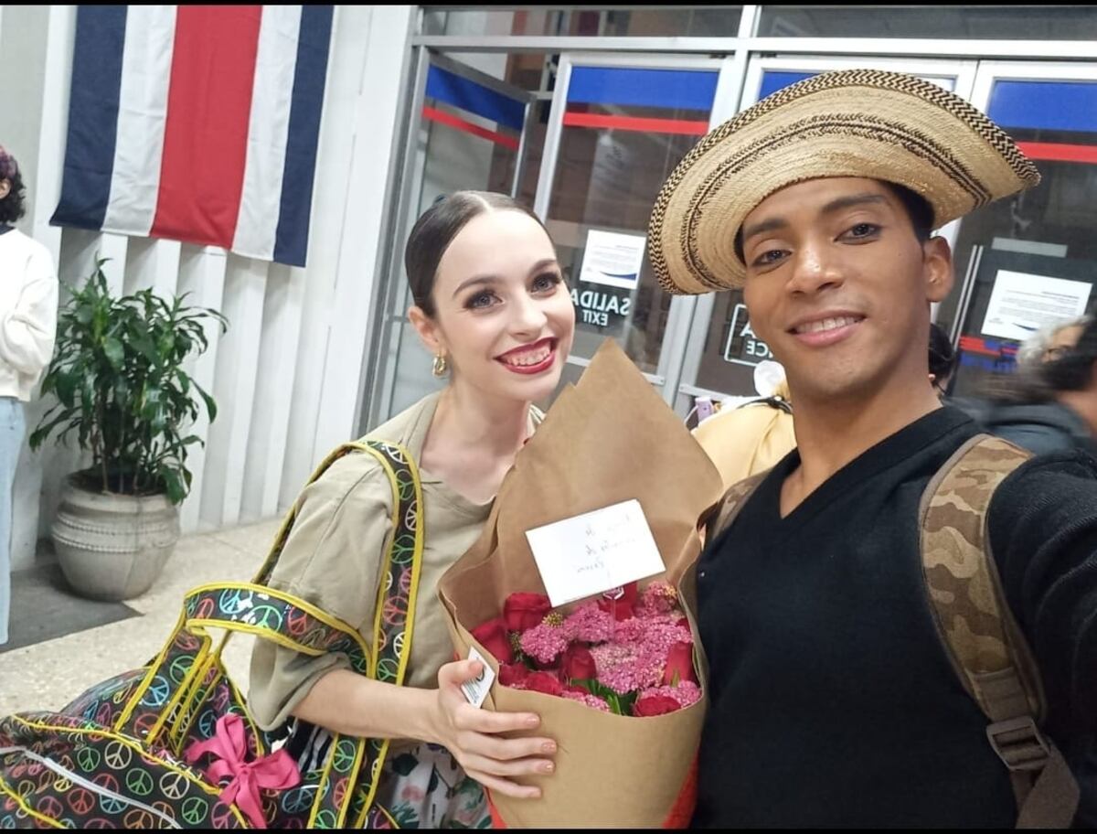 Los bailarines panameños  Andrea Díaz y Edgar Santamaría dejan en alto al país en el Festival de Ballet de San José, Costa Rica