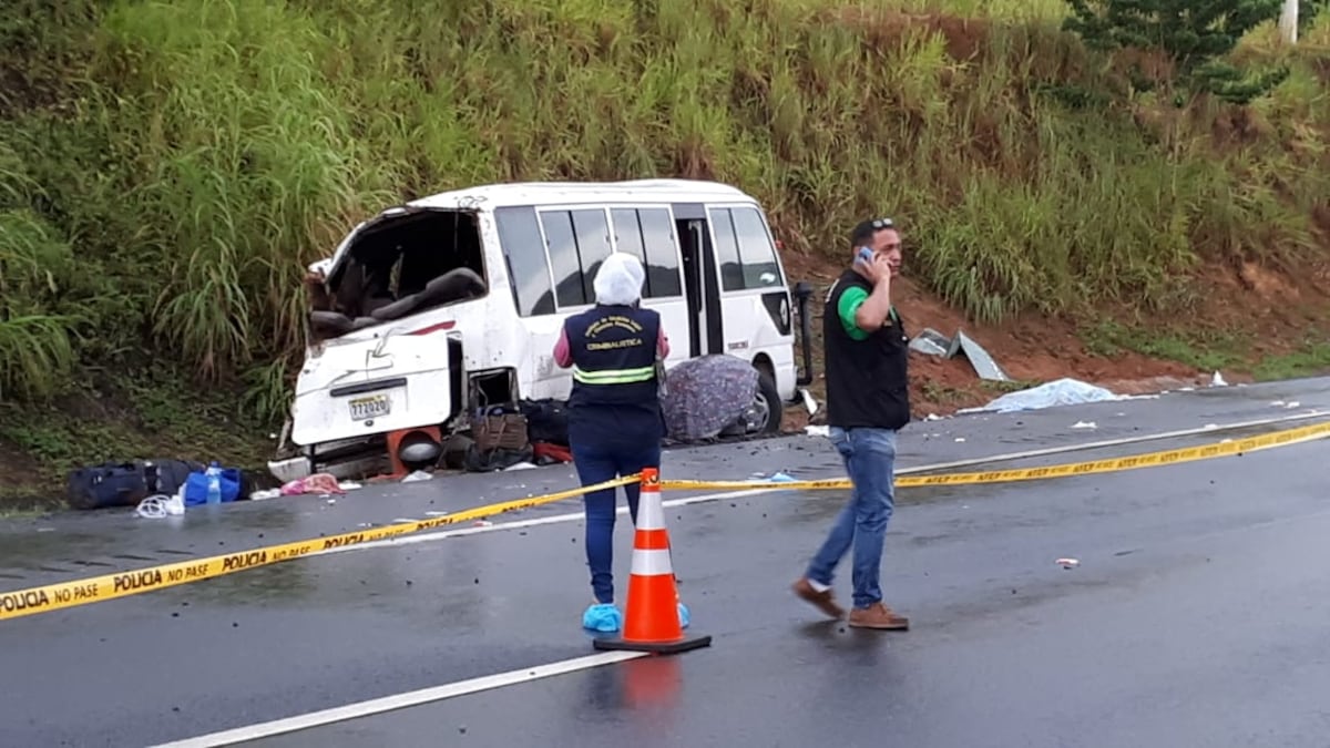 Iba a vacacionar a su tierra. Otra víctima cobra el accidente de bus en Chiriquí